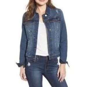 BP WOMENS BLUE DENIM JEAN JACKET - XL